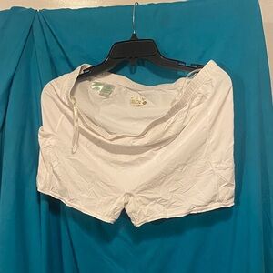 Polo by Ralph Lauren White Drawstring Shorts